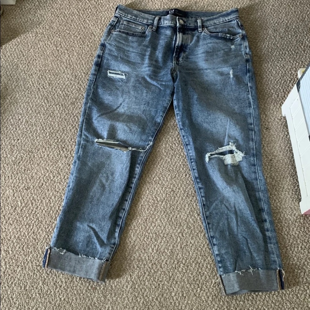 GAP girlfriend jeans